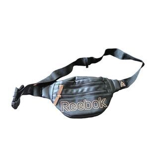 Reebok Layla Fannypack Black Rosegold Waist Bag Belt Bag